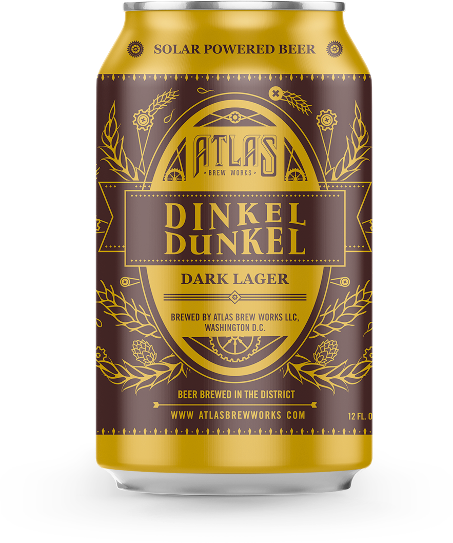 Dinkel Dunkel Dark Lager – Limited Release – Atlas Brew Works