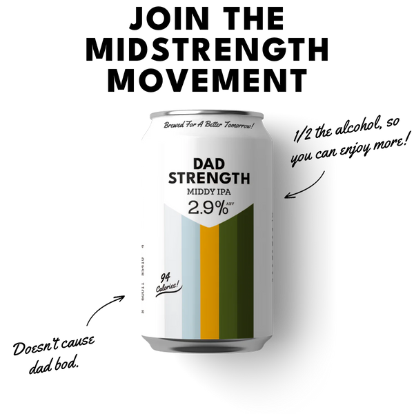 Dad Strength 2.9% ABV IPA