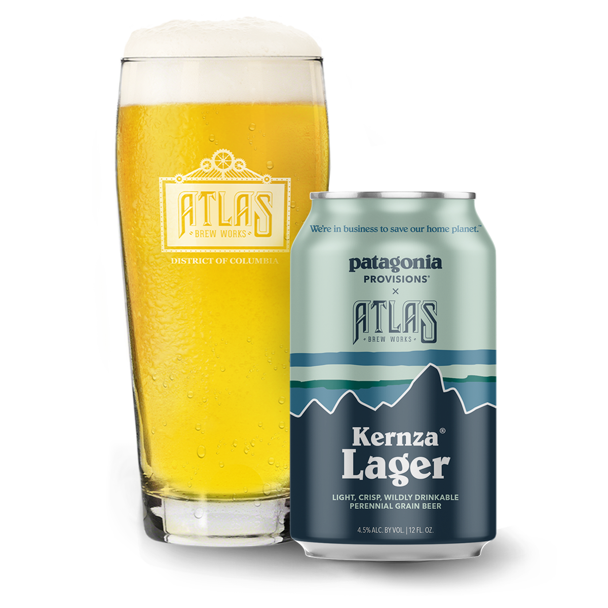 Kernza Lager – Atlas Brew Works, image size:1200x1200