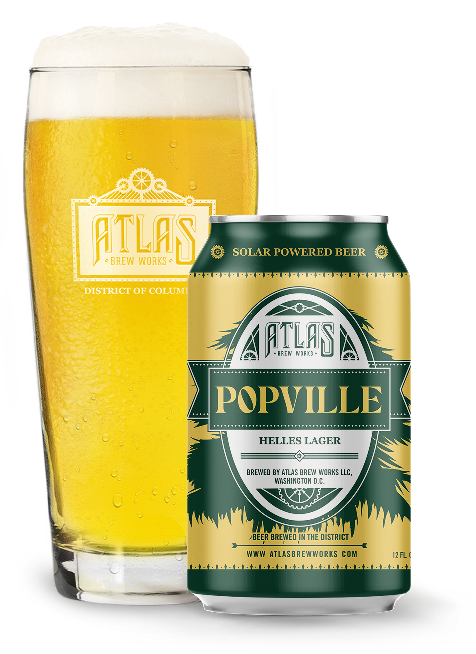 POPville Helles Lager – Atlas Brew Works