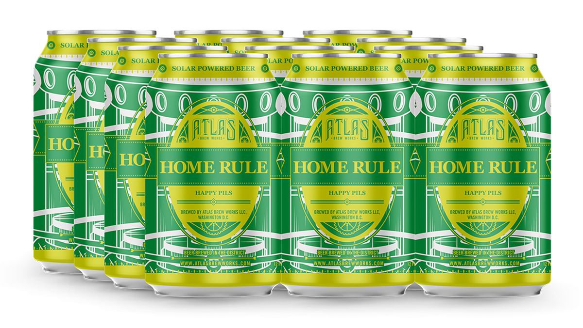 Home Rule Pilsner – Limited Release – Atlas Brew Works